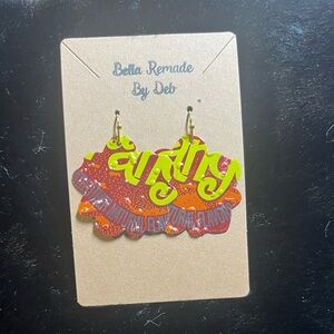 Upcycled Unique Earrings